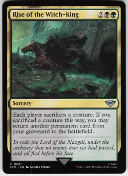 RISE OF THE WITCH-KING 221 UC NEAR MINT - Image 1