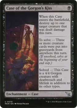 NM Foil - Case of the Gorgon's Kiss (b) [MKM - 79] Murders at Karlov Manor - Image 1