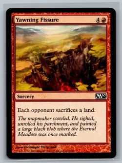 MTG Magic 2010 4x Yawning Fissure #164/249 TCG CCG M10 Playset - Image 1