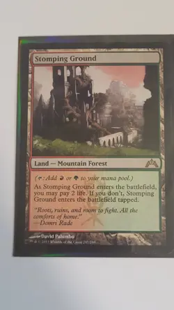 MTG Stomping Ground - Land Shock Land (Magic The Gathering) - Image 1