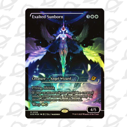 0358 EXALTED SUNBORN FOIL SHOWCASE - Magic : The Gathering Edge of Eternities - Image 1