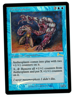 Anthroplasm - MTG (SP+/NM Quality FOIL) - Urza's Legacy - See pics/scans! - Image 1