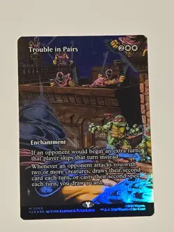 Trouble in Pairs (Borderless) - Teenage Mutant Ninja Turtles (FOIL) - Image 1