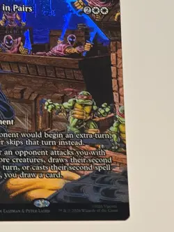 Trouble in Pairs (Borderless) - Teenage Mutant Ninja Turtles (FOIL) - Image 4