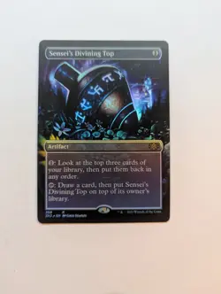 Sensei's Divining Top (Borderless) - Double Masters 2022 (2X2) Foil - Image 1