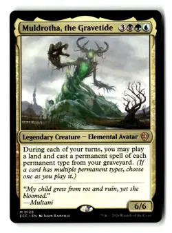 Muldrotha, the Gravetide 128 Commander: Lorwyn Eclipsed Magic: The Gathering NM - Image 1