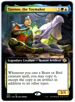 MTG Tawnos, the Toymaker 359 Extended Art The Brother's War - Image 1