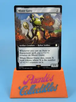 MTG Mister Gutsy Extended Art 0433 Universes Beyond: Fallout NM Rare - Image 1