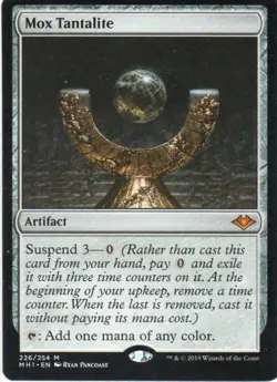 MTG: Modern Horizons: Mox Tantalite: Lightly Played Condition - Image 1