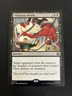 Magic the Gathering: Villainous Wrath Marvel's Spider-Man Regular NM - Image 1