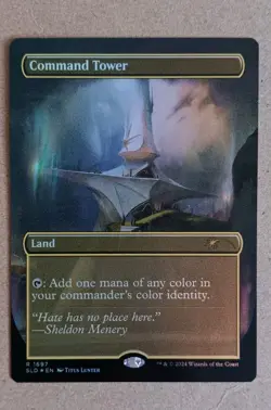 Command Tower (1697) MTG: Secret Lair Drop, English Foil NM - Image 1