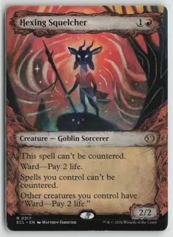 Hexing Squelcher (Showcase) LP 317 Lorwyn Eclipsed Magic: The Gathering - Image 1