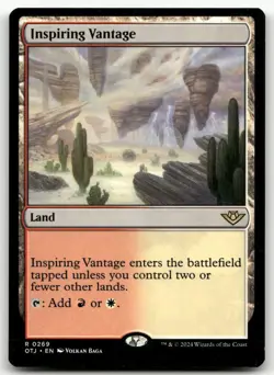 Inspiring Vantage #269 (NM) Thunder Junction OTJ Magic MTG - Image 1