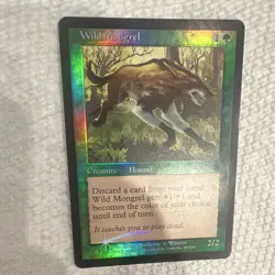 Wizards of the Coast MTG Wild Mongrel Odyssey Foil English #283/350 - Image 2