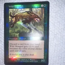 Wizards of the Coast MTG Wild Mongrel Odyssey Foil English #283/350 - Image 4