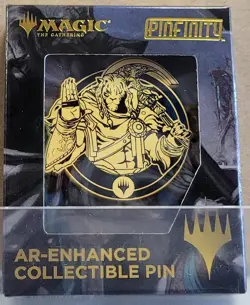 MAGIC THE GATHERING FOUNDATIONS TUTOR AR PIN ENHANCED PINFINTY WPN EXCLUSIVE MTG 630128124366 - Image 1