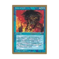 WOTC MtG Tournament Pack Single 1997 World Championships - Force of Will EX - Image 1