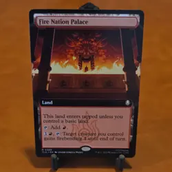 Fire Nation Palace Land Extended Art Avatar TLA English 0389 NON FOIL - Image 1