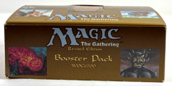 Magic The Gathering Revised EMPTY Booster Display Box Open Used - Image 2