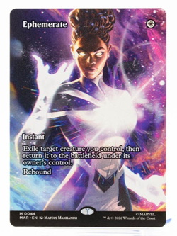 Ephemerate Borderless MTG Marvel Super Heroes M0044 Mythic NM - Image 1