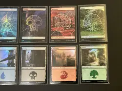 Magic: The Gathering Marvel's Spider-Man Full Art Basic Land (Foil) Set | NM/M - Image 3