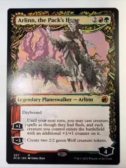 Arlinn, The Pack's Hope Innistrad: Midnight Hunt (Showcase) • Regular MTG - Image 1