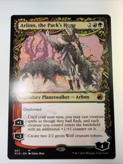 Arlinn, The Pack's Hope Innistrad: Midnight Hunt (Showcase) • Regular MTG - Image 2