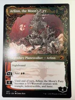 Arlinn, The Pack's Hope Innistrad: Midnight Hunt (Showcase) • Regular MTG - Image 3