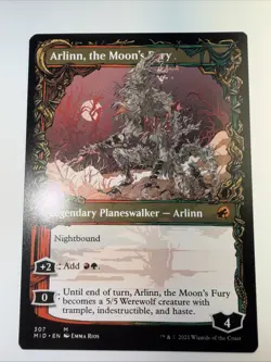 Arlinn, The Pack's Hope Innistrad: Midnight Hunt (Showcase) • Regular MTG - Image 4