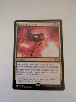 Corpse Explosion Streets of New Capenna Regular MTG NM - Image 1