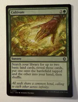 Cultivate #265 (NM) Commander: Secrets of Strixhaven SOC Magic MTG - Image 1