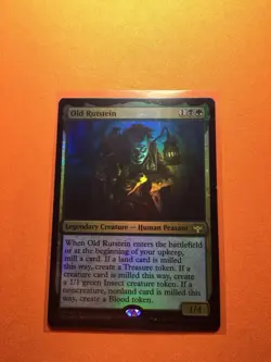 MTG Magic The Gathering Old Rutstein LP Foil VOW Rare Golgari Tokens - Image 1