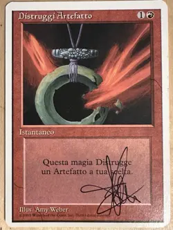 MTG ARTIST PROOF Italian Shatter AP Sketch Amy WEBER Magic - Image 2