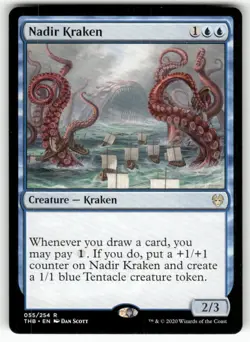 Nadir Kraken 55 Rare Promo Pack: Theros Beyond Death Magic: The Gathering NM - Image 1
