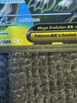 Pokemon Mega Pyroar ex 99/86 Full Art Double Ultra Rare Chaos Rising ME04 NM - Image 5