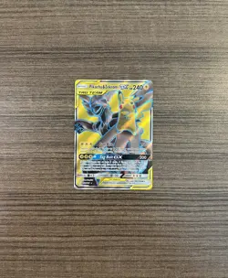 Pikachu & Zekrom GX NM (Full Art) 162/181 Sm-Team Up Pokemon Holo MINT - Image 1
