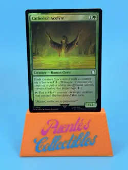 MTG Cathedral Acolyte Foil PIP 0075 Universes Beyond: Fallout NM - Image 1