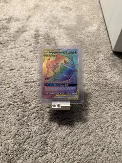 Pokemon Gengar & Mimikyu GX TAG TEAM Ultra Rare Holo 164/181 HP240 2019 - Image 2