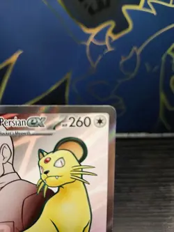 Pokemon Team Rocket's Persian ex Ultra Rare 219/182 DRI SV10: Destined Rivals NM - Image 3