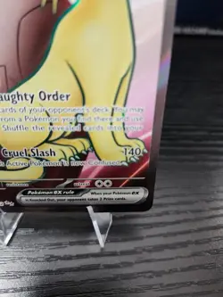 Pokemon Team Rocket's Persian ex Ultra Rare 219/182 DRI SV10: Destined Rivals NM - Image 5