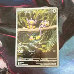 Pokemon TCG Aipom 211/182 SV04 Paradox Rift Illustration Rare Holo 2023 - Image 1