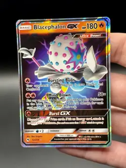 Pokemon TCG Blacephalon GX 52/214 Ultra Rare Lost Thunder INDENT SEE PICTURES - Image 1