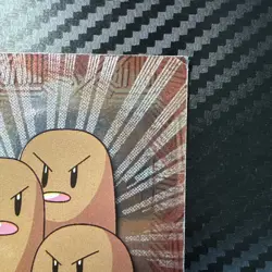 Dugtrio Topps Chrome Pokemon TV Animation Edition #51 2000 MP - Image 3