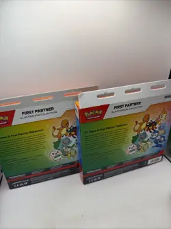2x Pokemon TCG First Partner Illustration Collection Series 1 - NEW & SEALED - Image 2