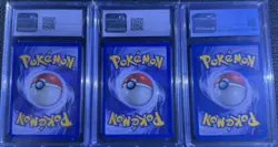 Pokemon CGC Graded Lot: Dark Charmeleon 9, Wartortle 8.5, Ivysaur 8.5 1st Ed - Image 2