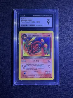 Pokemon CGC Graded Lot: Dark Charmeleon 9, Wartortle 8.5, Ivysaur 8.5 1st Ed - Image 3