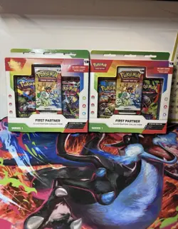 First Partner Illustration Series 1 Box X2 Brand New Sealed Pokemon TCG - Image 1