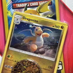 Pokemon 2 Mini Booster Packs 1 Dragonite Promo Brand New Coin Sealed TCG 3 Bonus - Image 4