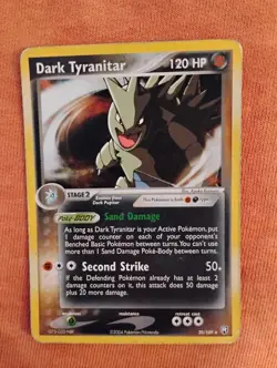 Pokemon Dark Tyranitar 20/109 Team Rocket Returns Reverse Holo 120 HP - Image 1