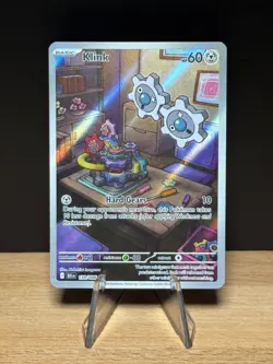 Klink - 139/086 - Pokemon Black Bolt Illustration Rare NM - Image 1